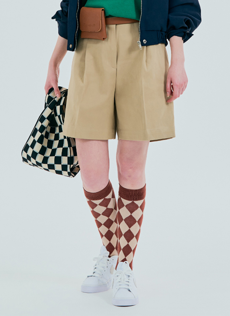 ショートパンツ ベージュ36サイズDOUBLE STANDARDCLOTHING