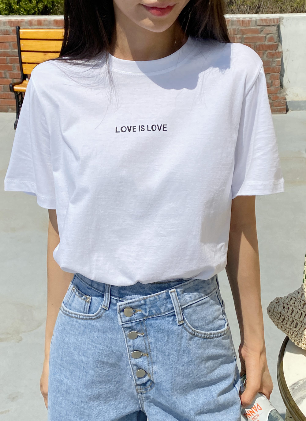 LOVE IS LOVE半袖Tシャツ・全5色 | DHOLIC | 詳細画像16