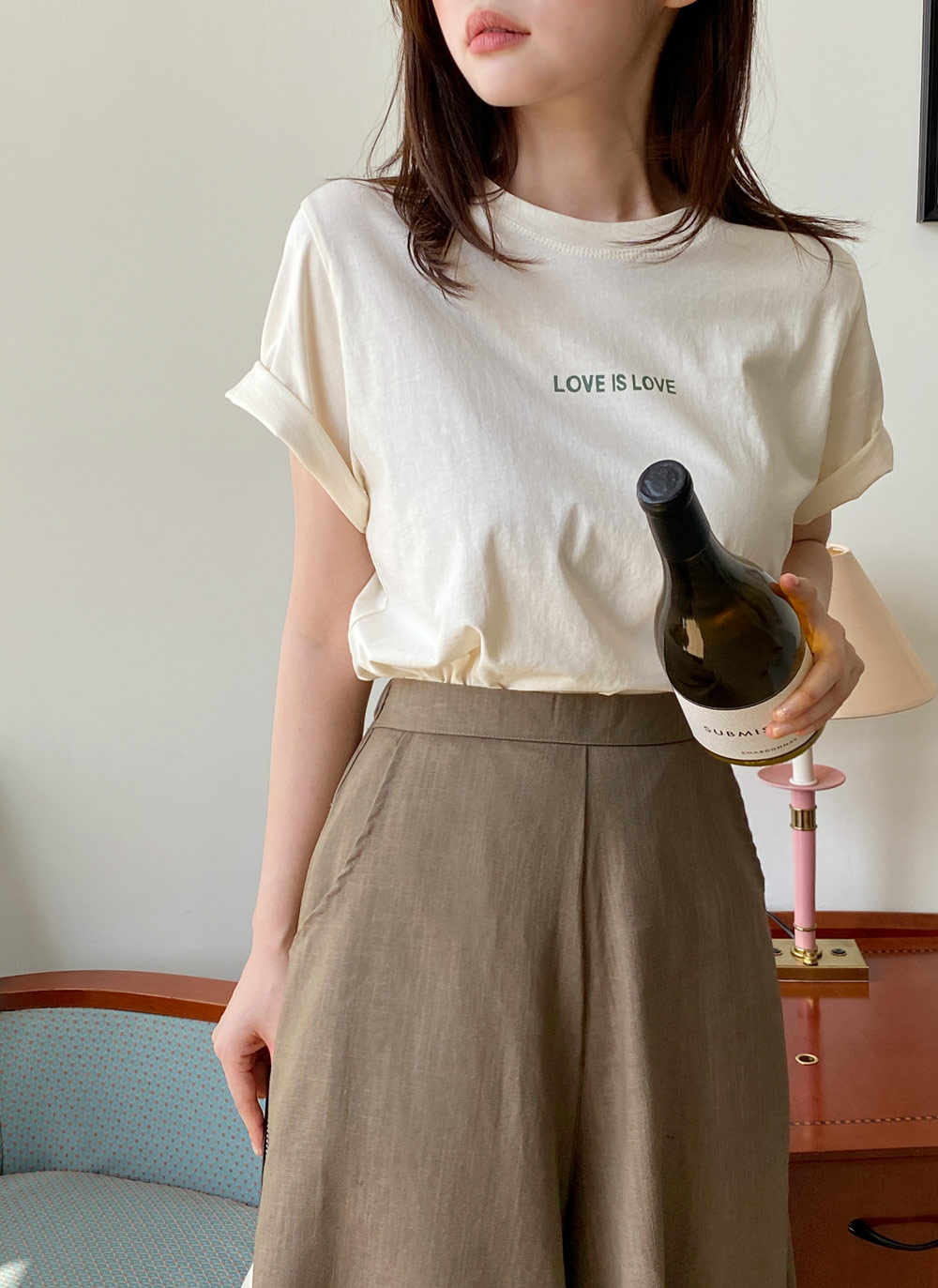 LOVE IS LOVE半袖Tシャツ・全5色 | DHOLIC | 詳細画像22