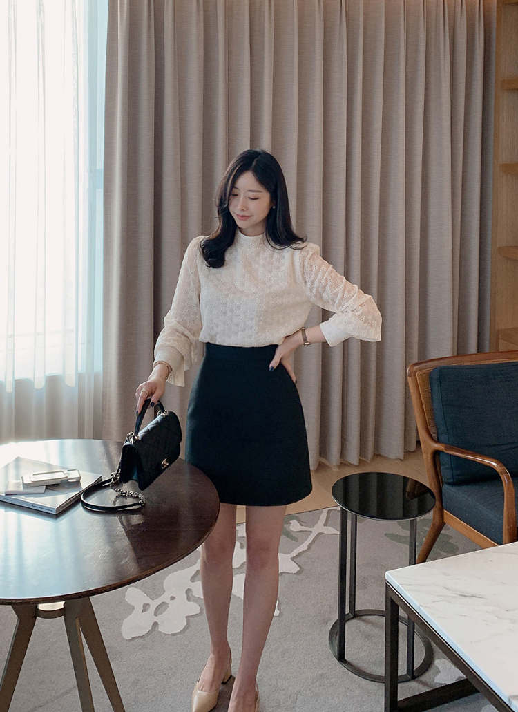 Aラインミニ丈スカート | レディースファッション通販 - DHOLIC