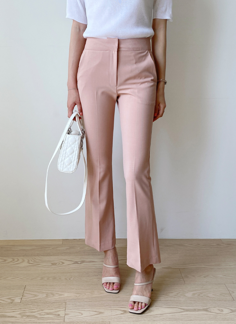 スリムフレアスラックスパンツ P パンツ スラックス レディースファッション通販 Dholic ディーホリック