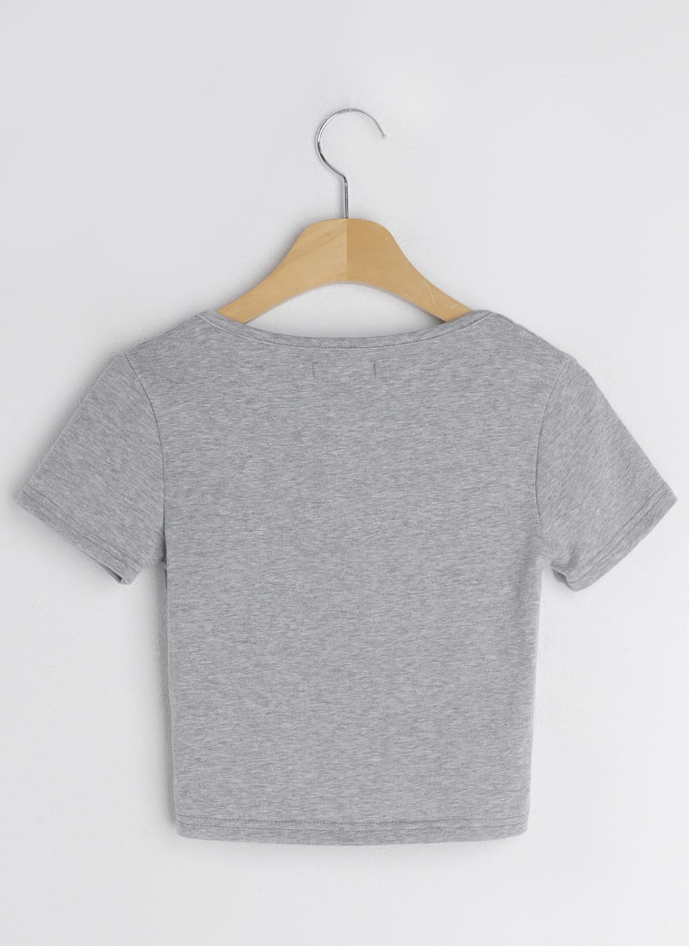 スクエアクロップド半袖Tシャツ・全4色 | DHOLIC | 詳細画像31