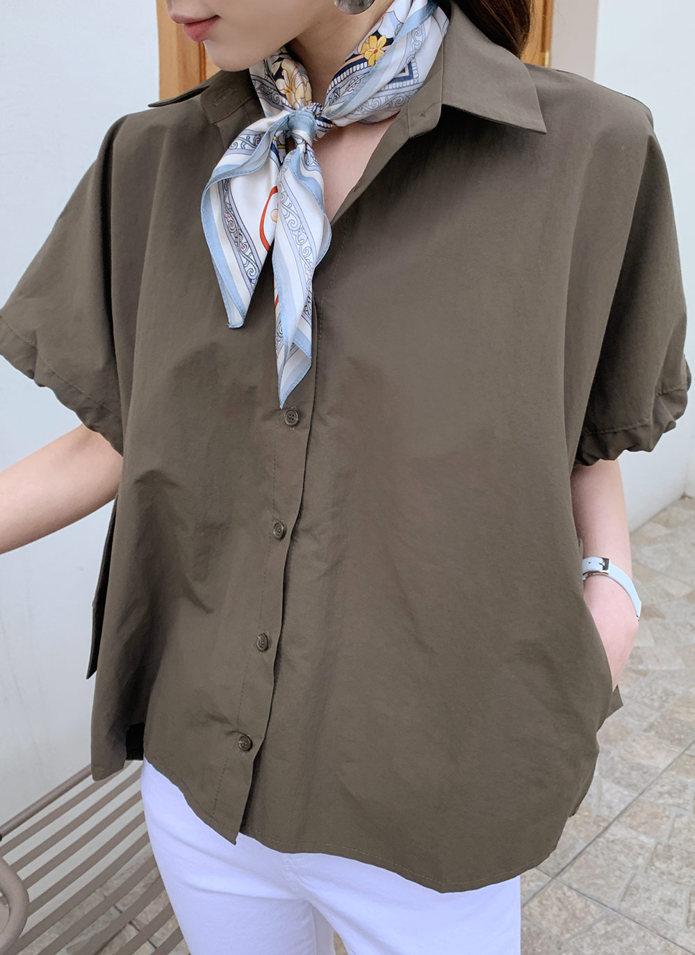 ドローコードシャツジャケット・全2色 | DHOLIC PLUS | 詳細画像3