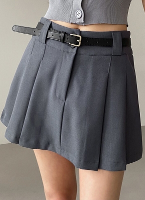 ツーボタンプリーツフレアスカート（スカート/スカート）| dangosister | 東京ガールズマーケット