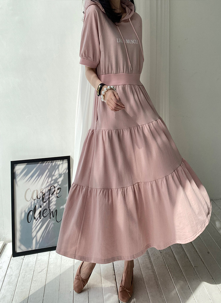 mool lingerie geminitaleデザインパーカーワンピース GEMINItale