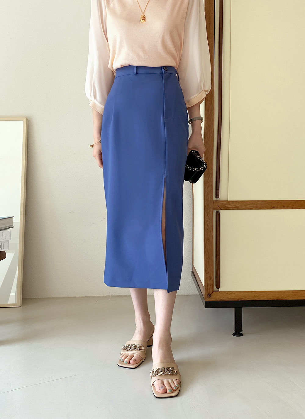 2TYPEスリットタイトスカート・全3色 | DHOLIC PLUS | 詳細画像12
