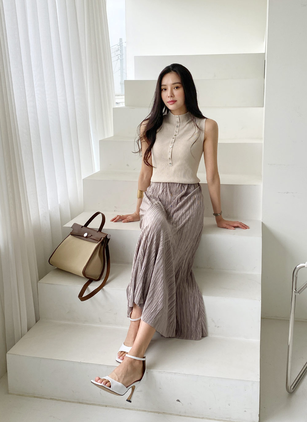 新品4.5万 LiL pour L’AUTRE マーメイド プリーツ スカート 新品4.5万 LiL pour L'AUTRE マーメイド プリーツ スカート スカート