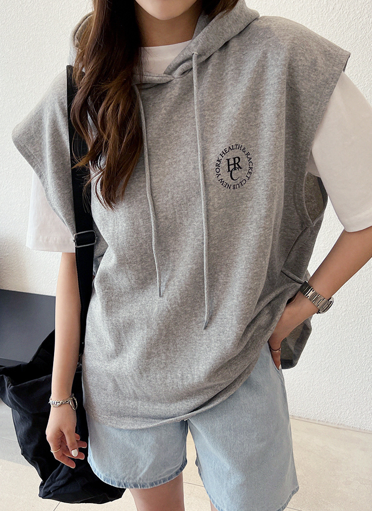 サークルレタリングフードベスト P トップス ベスト レディースファッション通販 Dholic ディーホリック