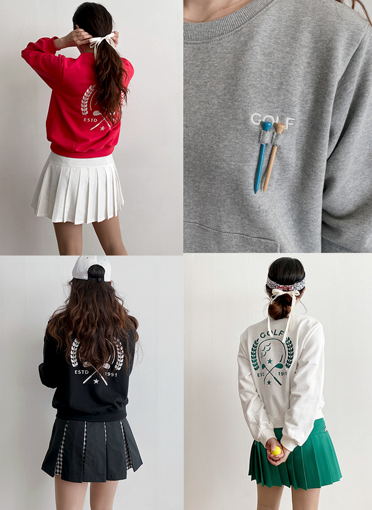 GOLF刺繍スウェット | レディースファッション通販 - DHOLIC