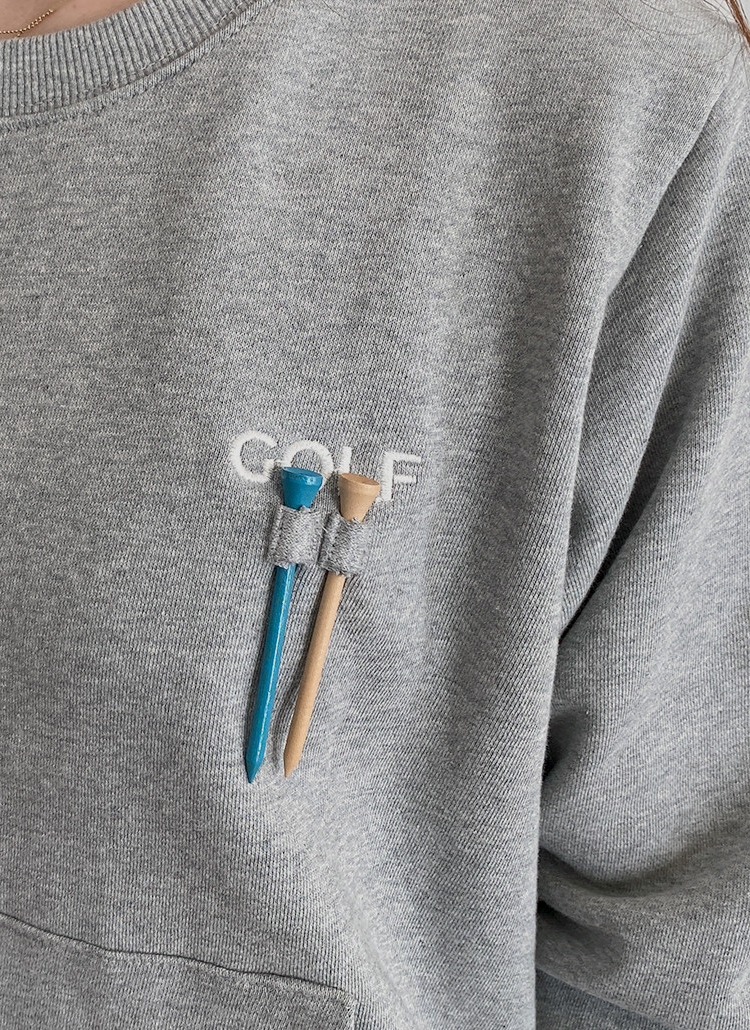 golf 刺繍ロゴ セーター・トレーナー 8Gshoot