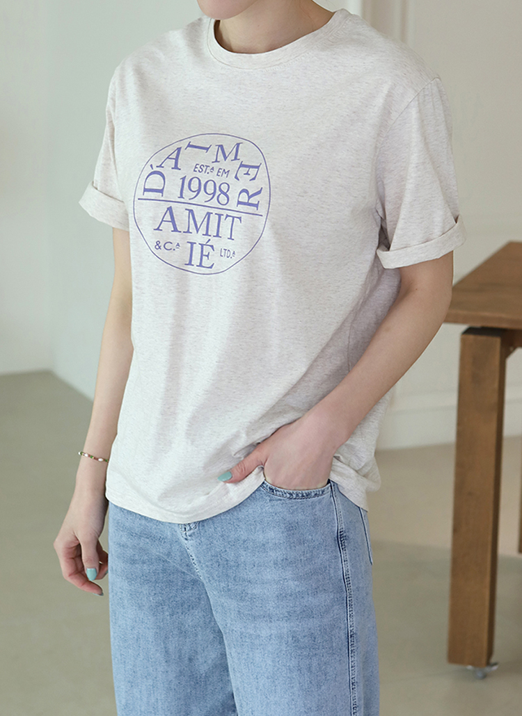 サークルロゴ半袖Tシャツ | レディースファッション通販 - DHOLIC【公式】