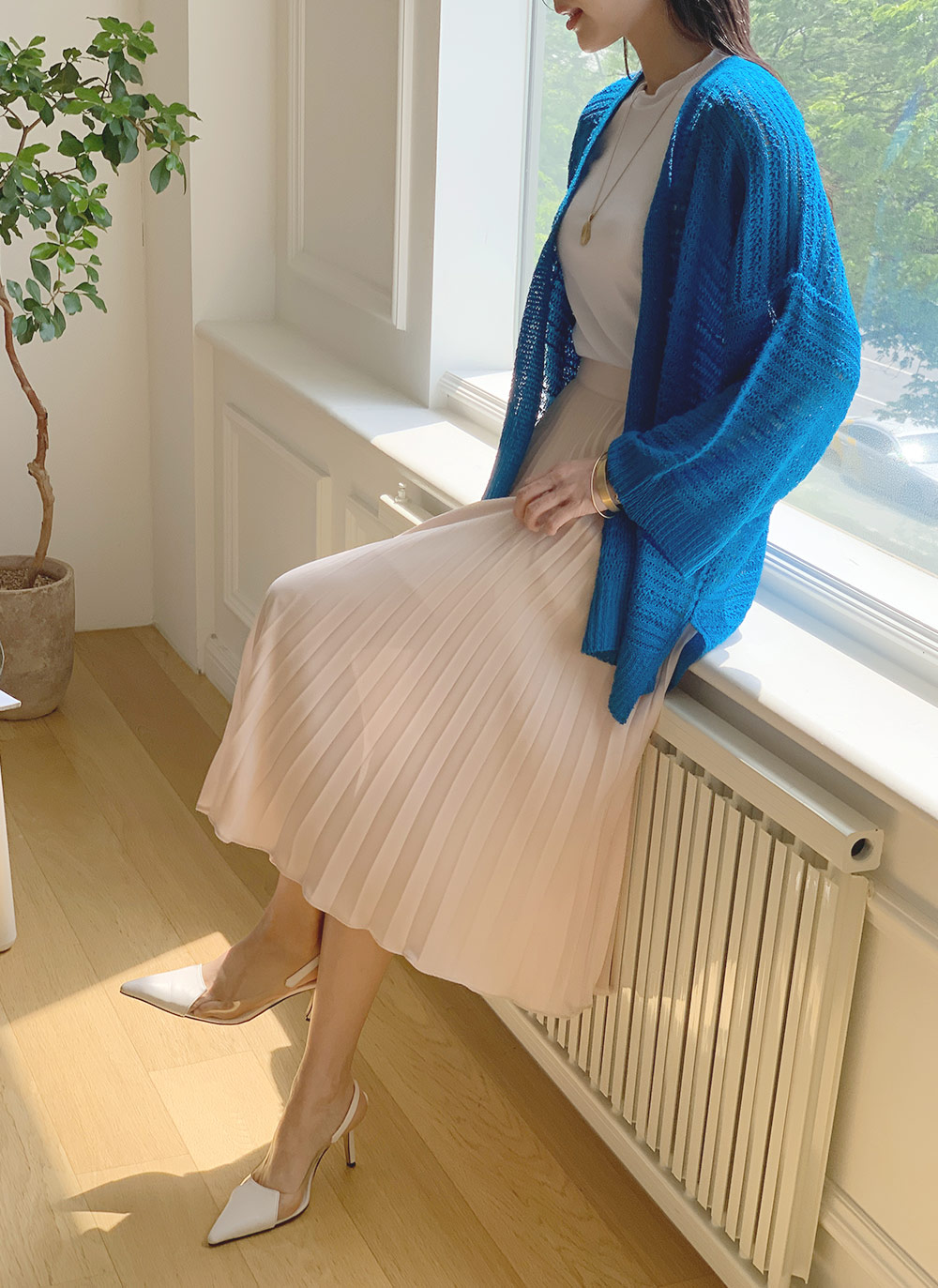 プリーツAラインスカート・全6色 | DHOLIC PLUS | 詳細画像45