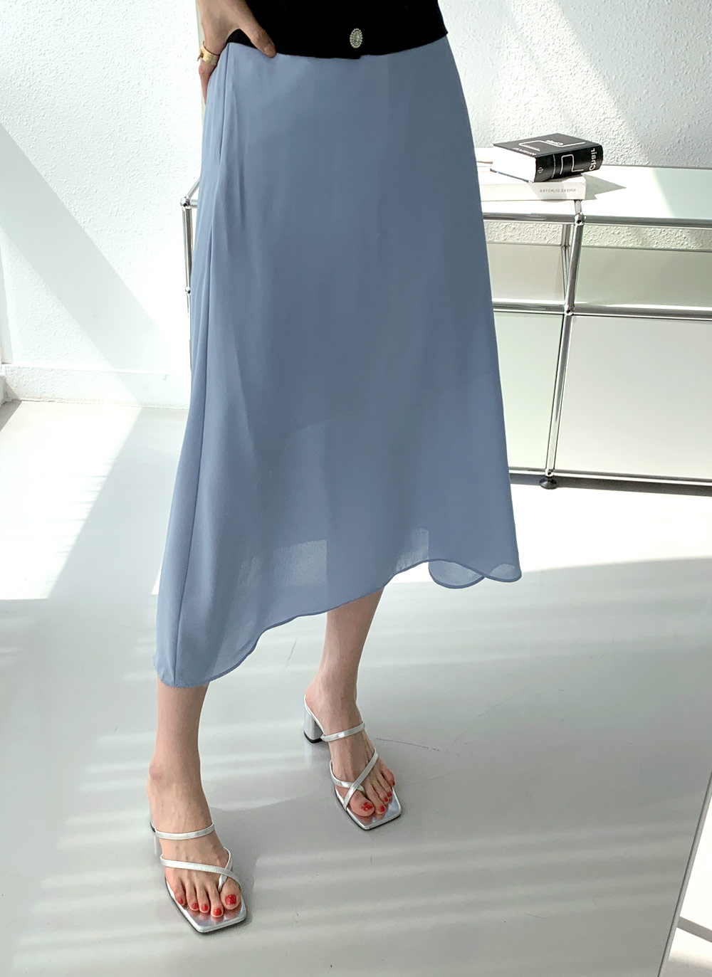 バックゴムAラインスカート・全6色 | DHOLIC PLUS | 詳細画像5