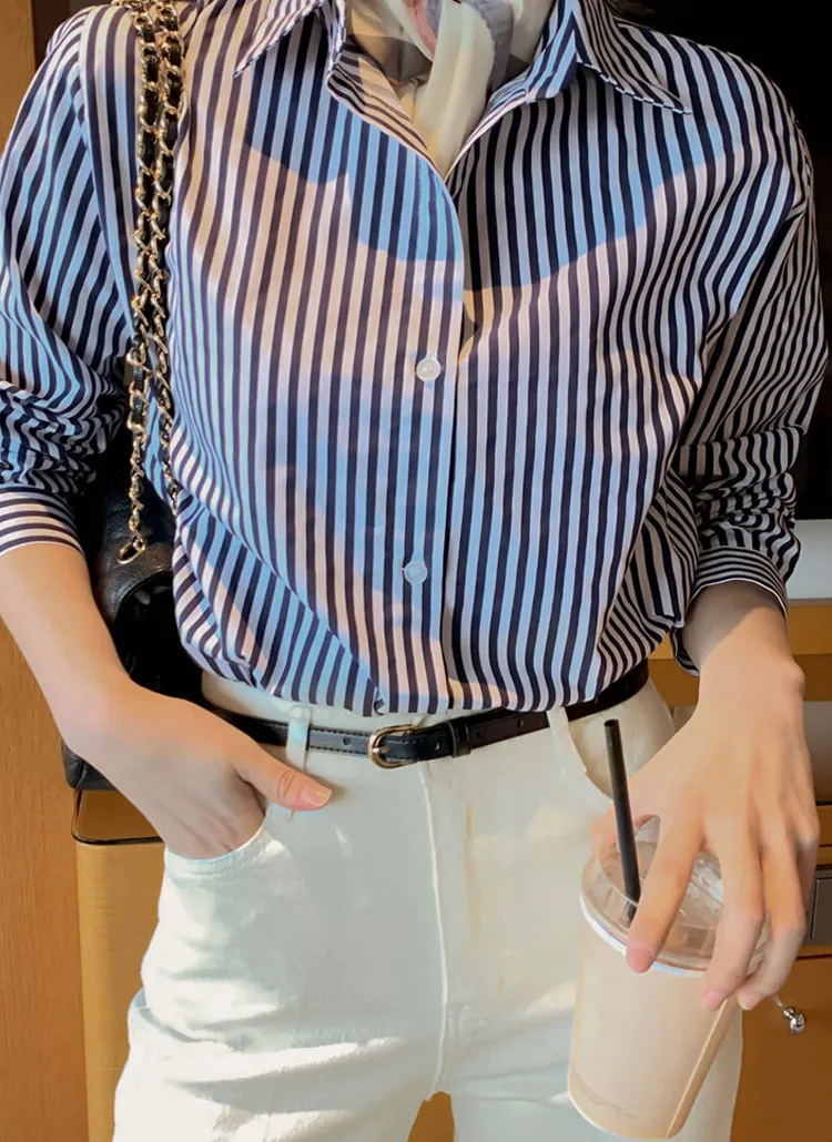 レザー調スリムベルト | baddiary | 詳細画像1