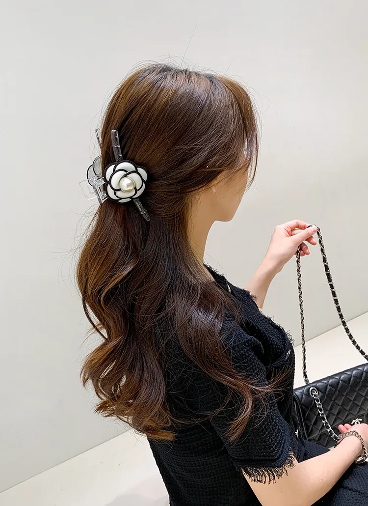 配色フラワーヘアクリップ | minagram | 詳細画像1