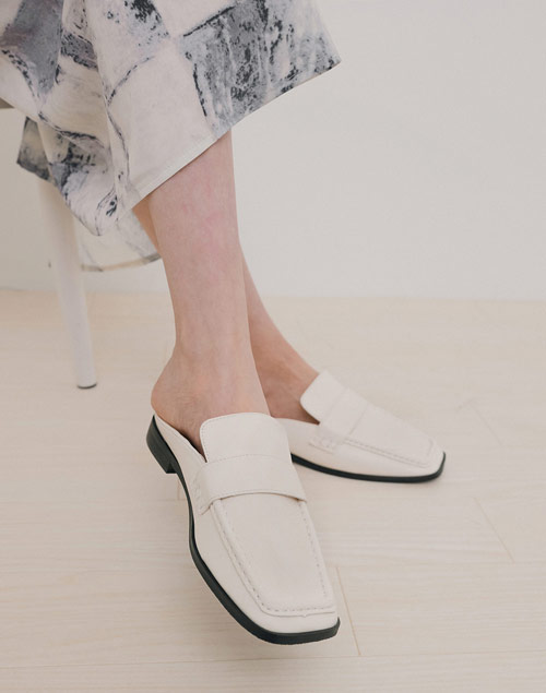 square mule loafers（シューズ/フラット）| _yoshida_akari | 東京ガールズマーケット