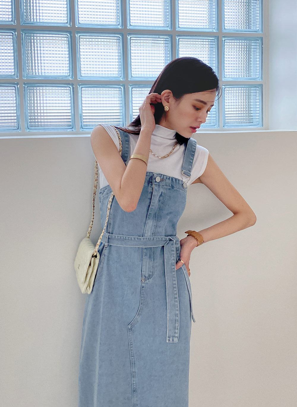 ハイネックフレンチスリーブTシャツ・全4色 | DHOLIC | 詳細画像24