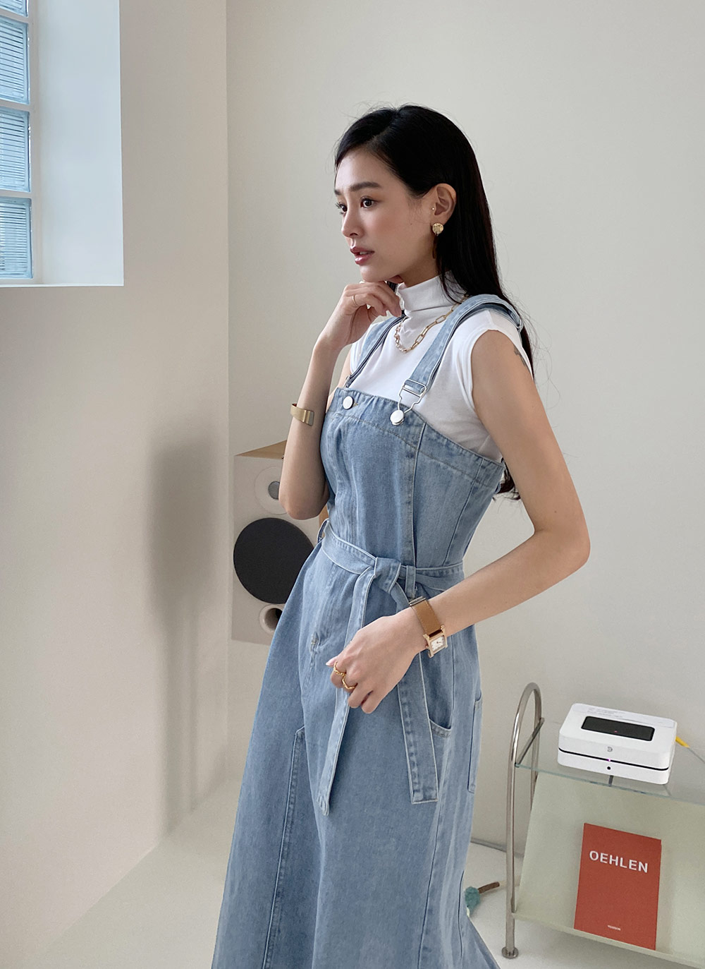 ハイネックフレンチスリーブTシャツ・全4色 | DHOLIC | 詳細画像25