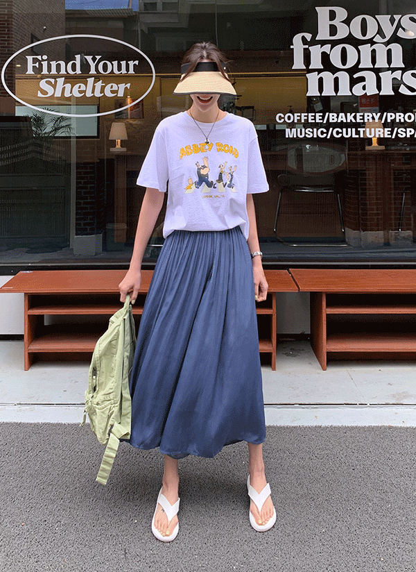 ウエストゴムスカート風パンツ P パンツ フレアパンツ レディースファッション通販 Dholic ディーホリック