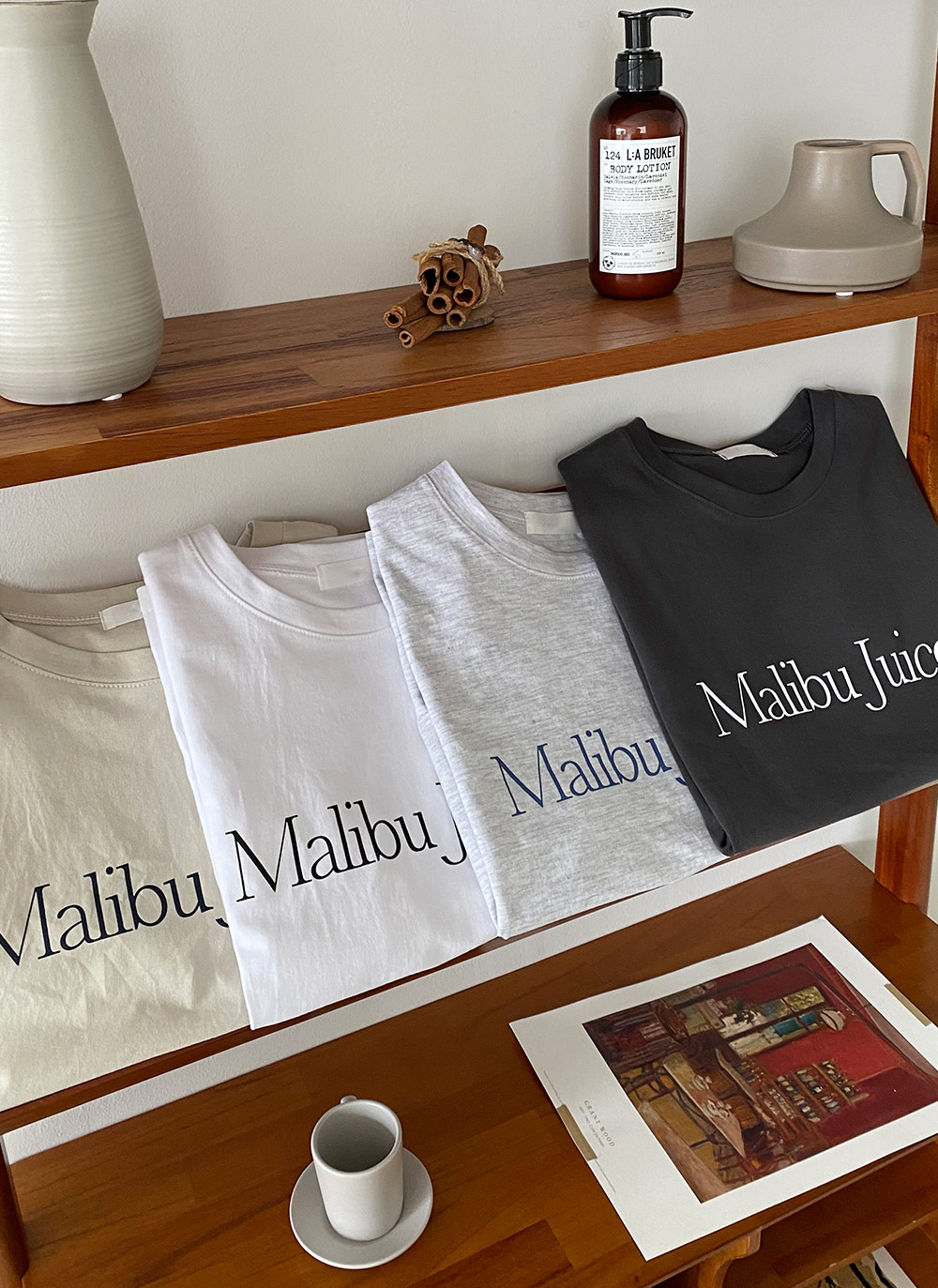 Malibu Juiceレタリング半袖Tシャツ・全4色 | DHOLIC | 詳細画像4