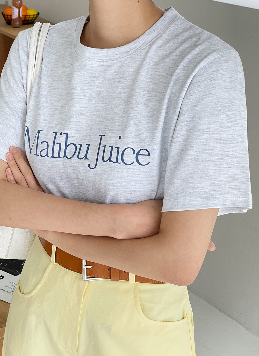 Malibu Juiceレタリング半袖Tシャツ・全4色 | DHOLIC | 詳細画像5