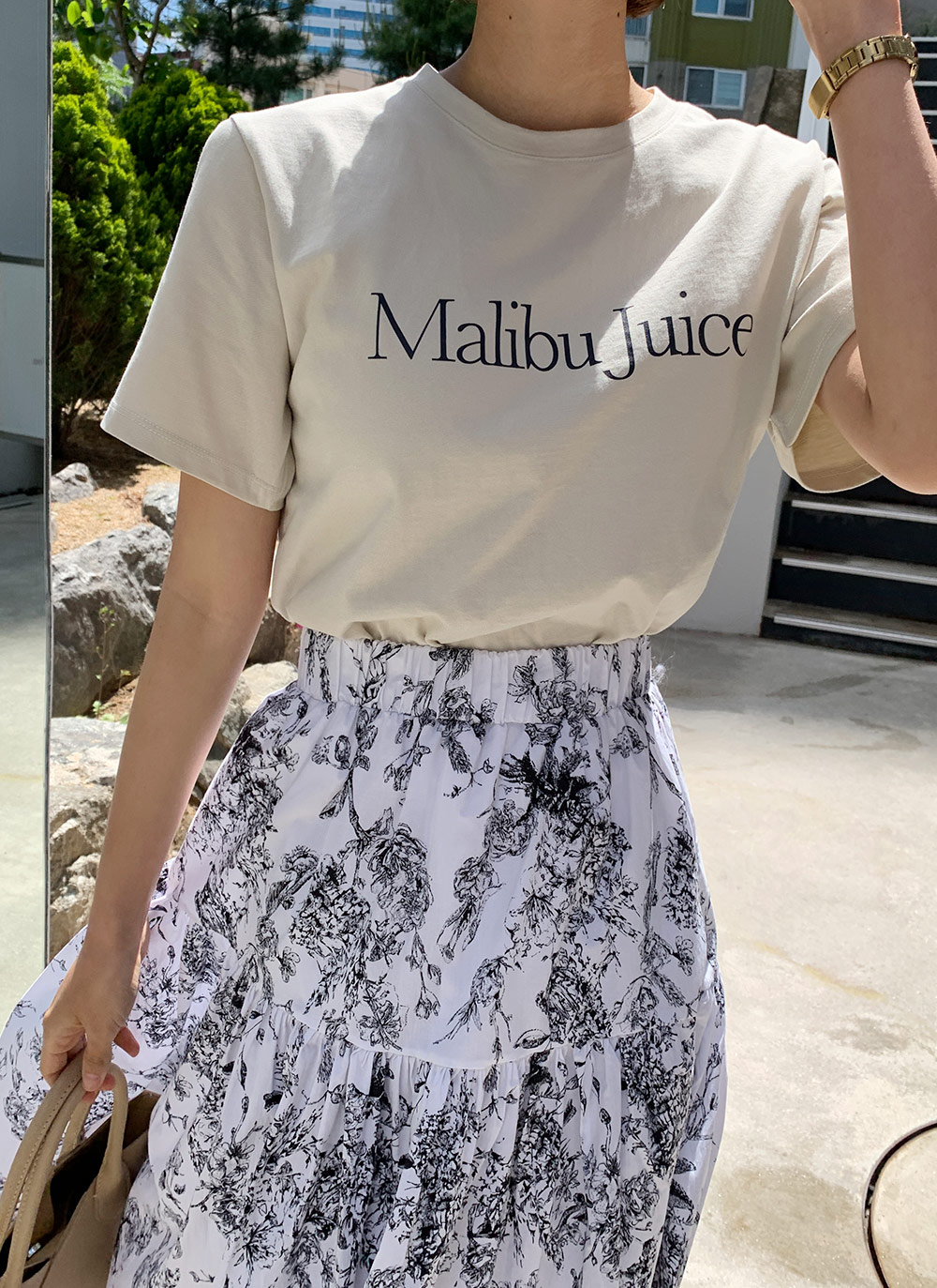 Malibu Juiceレタリング半袖Tシャツ・全4色 | DHOLIC | 詳細画像13