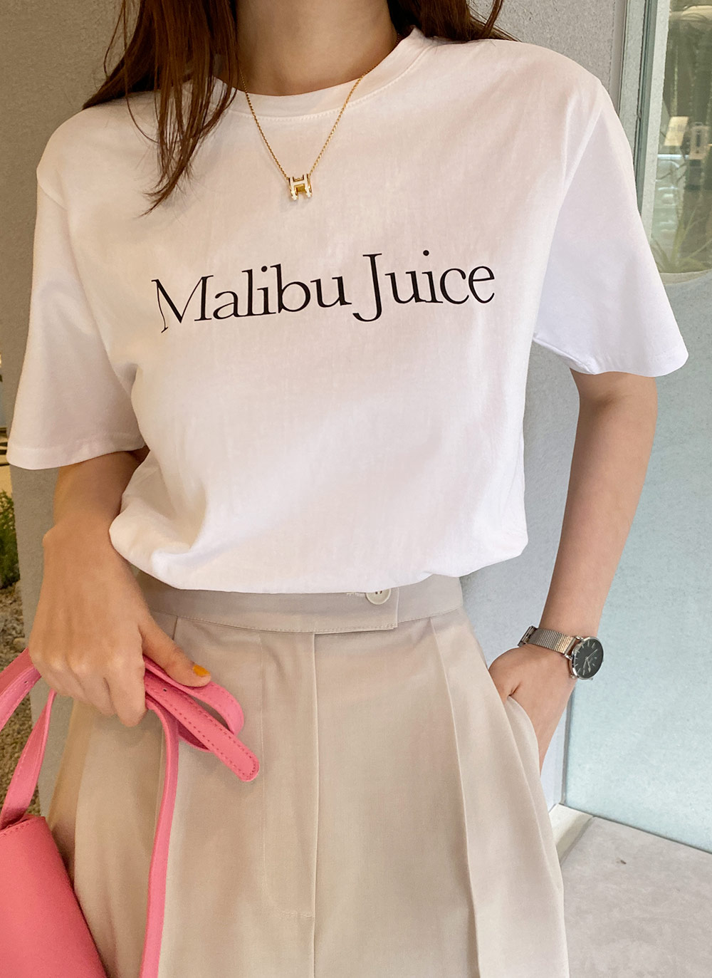 Malibu Juiceレタリング半袖Tシャツ・全4色 | DHOLIC | 詳細画像18