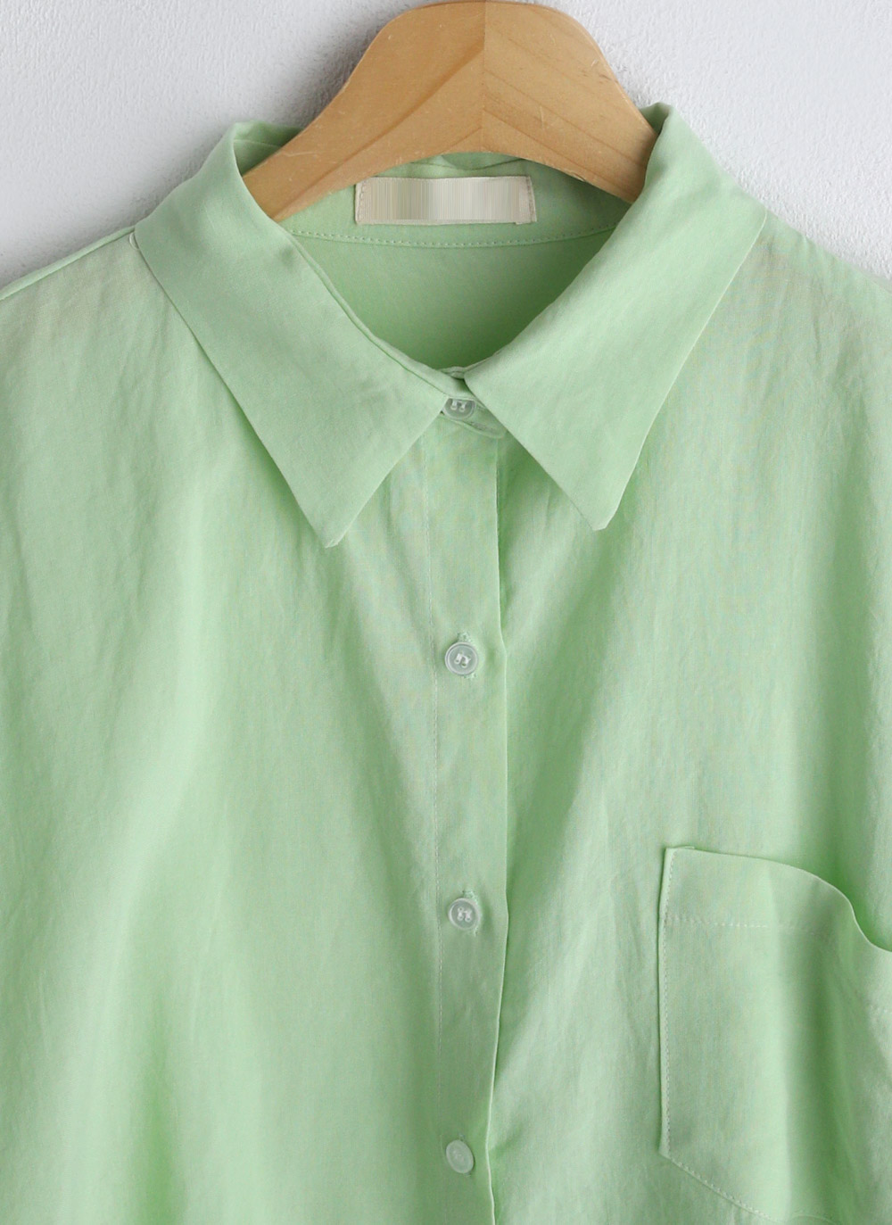 リネン混オーバーサイズシャツ・全4色 | DHOLIC PLUS | 詳細画像25