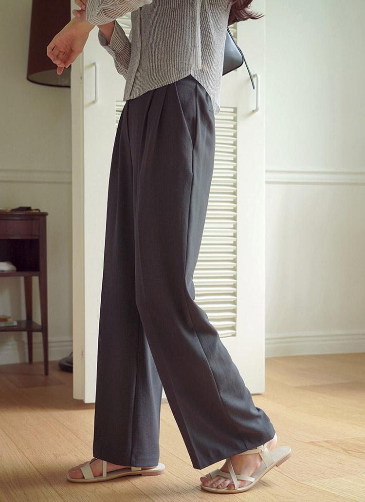 ツータックスラックスパンツ P パンツ スラックス レディースファッション通販 Dholic ディーホリック