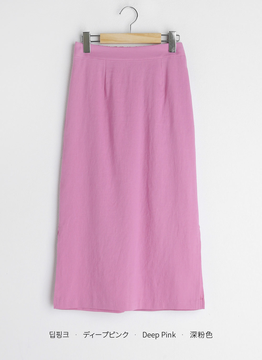 リネン混スリットタイトスカート・全6色 | DHOLIC | 詳細画像34