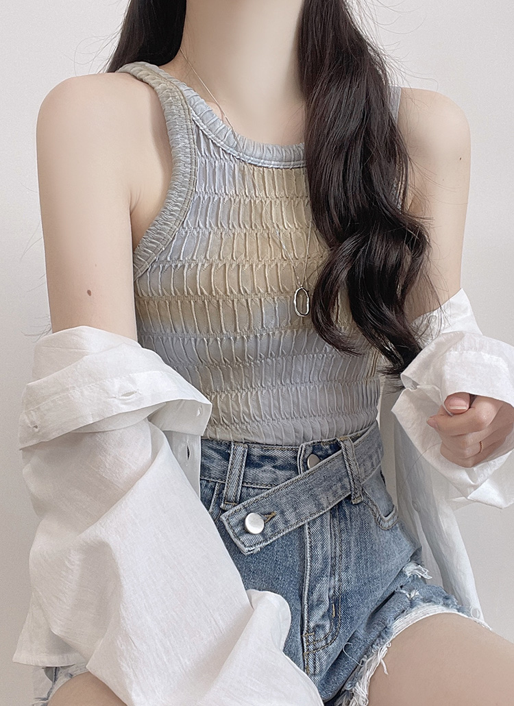 タイダイシャーリングタンクトップ P トップス ノースリーブ レディースファッション通販 Dholic ディーホリック