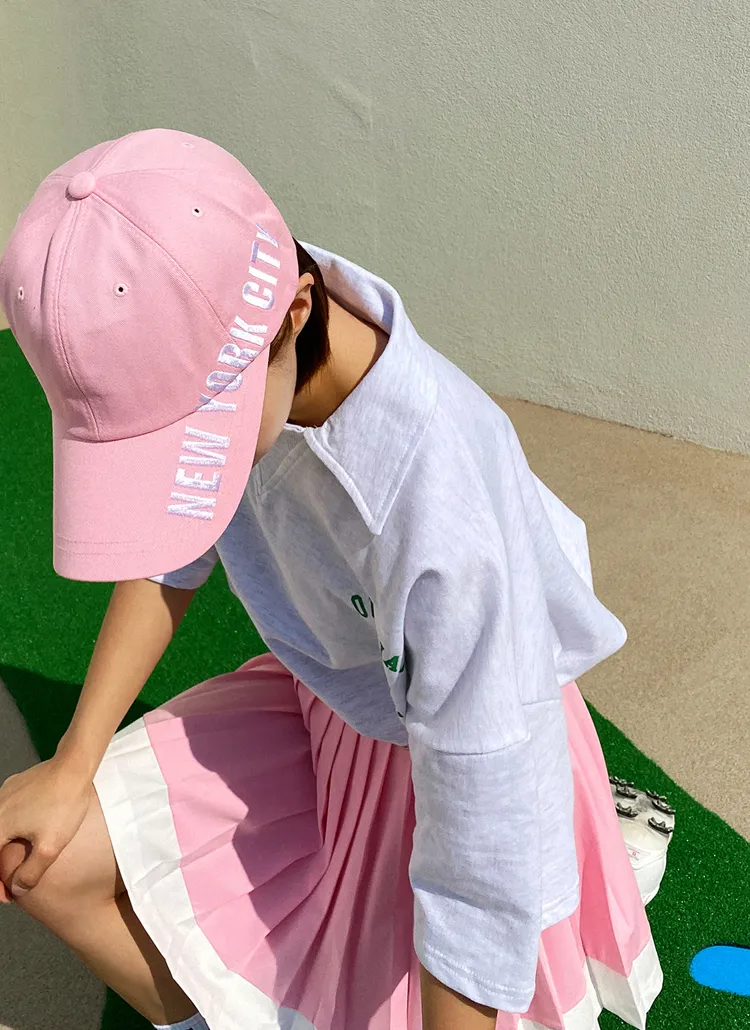 NEW YORK刺繍キャップ・全4色 | DHOLIC | 詳細画像1