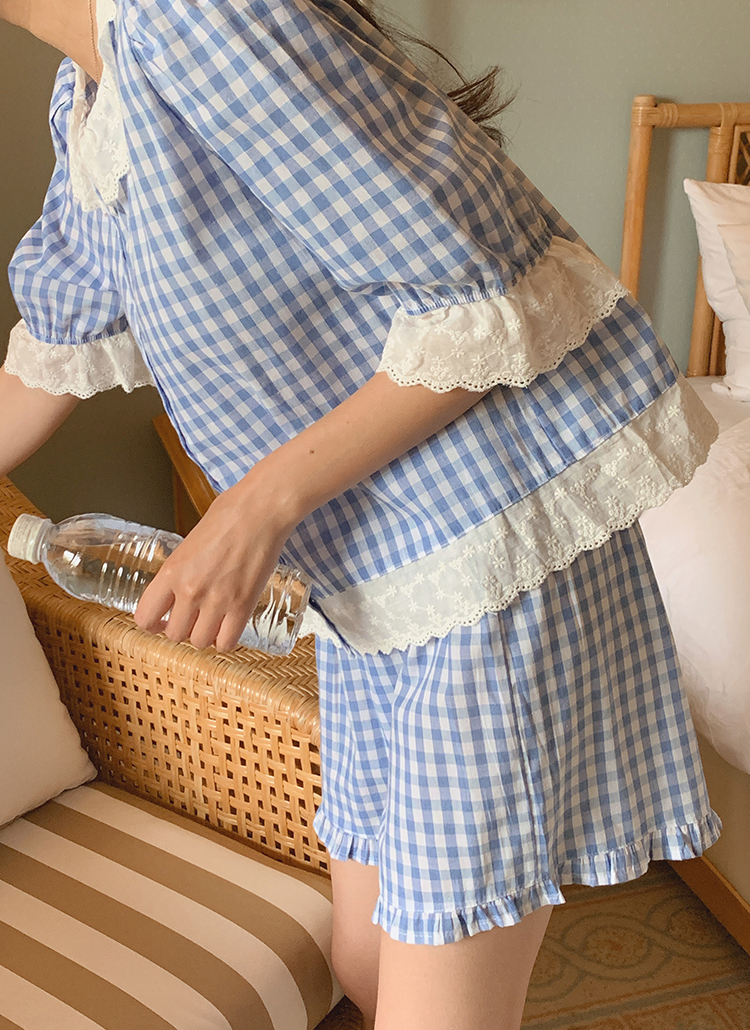 ギンガムチェック パジャマ上下 最大52 Offクーポン