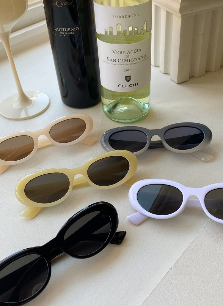 Uv400オーバルシェイプサングラス 全5色 D アイウェア サングラス レディースファッション通販 Dholic ディーホリック