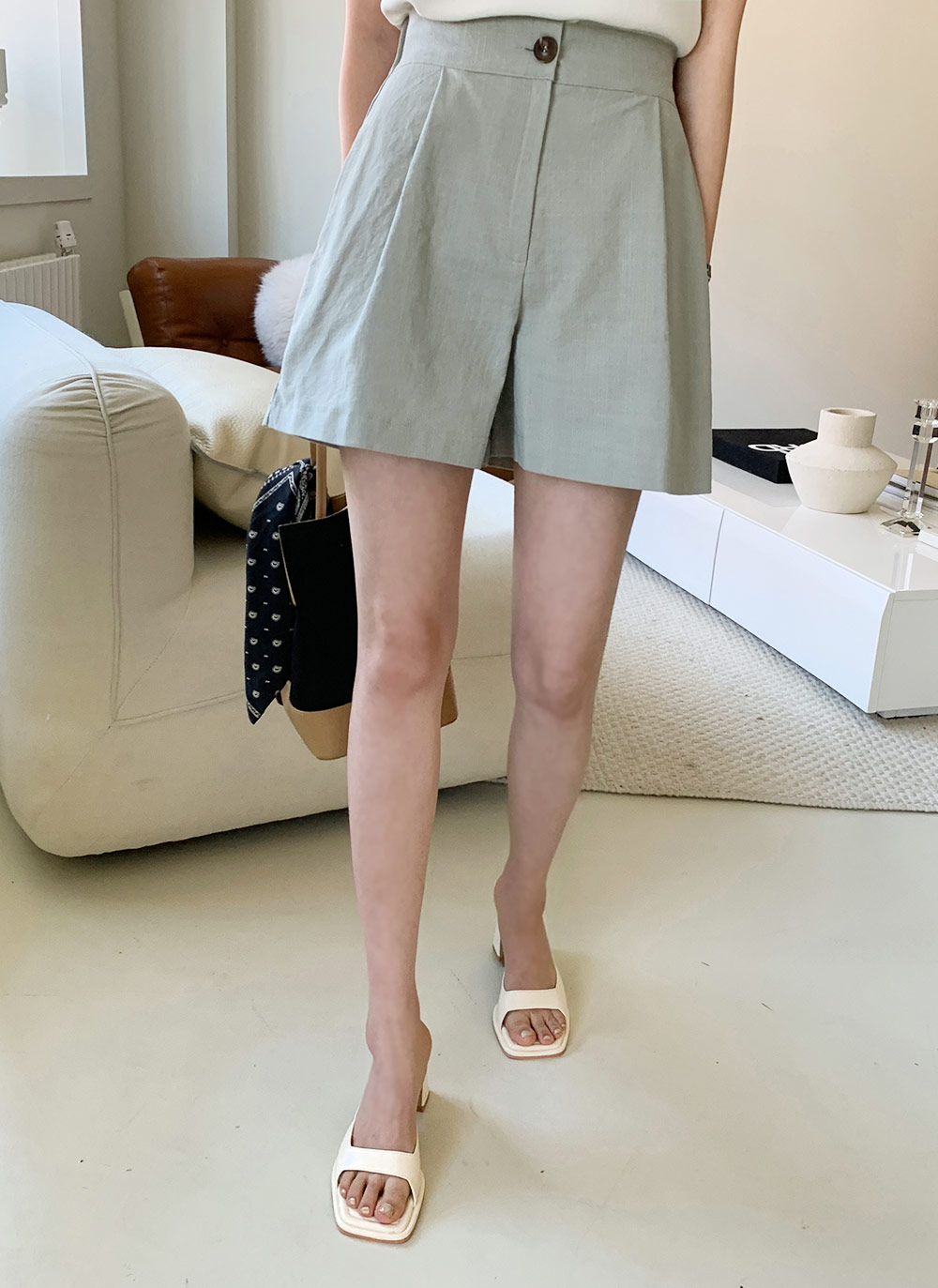 コットンショートパンツ・全4色 | レディースファッション通販