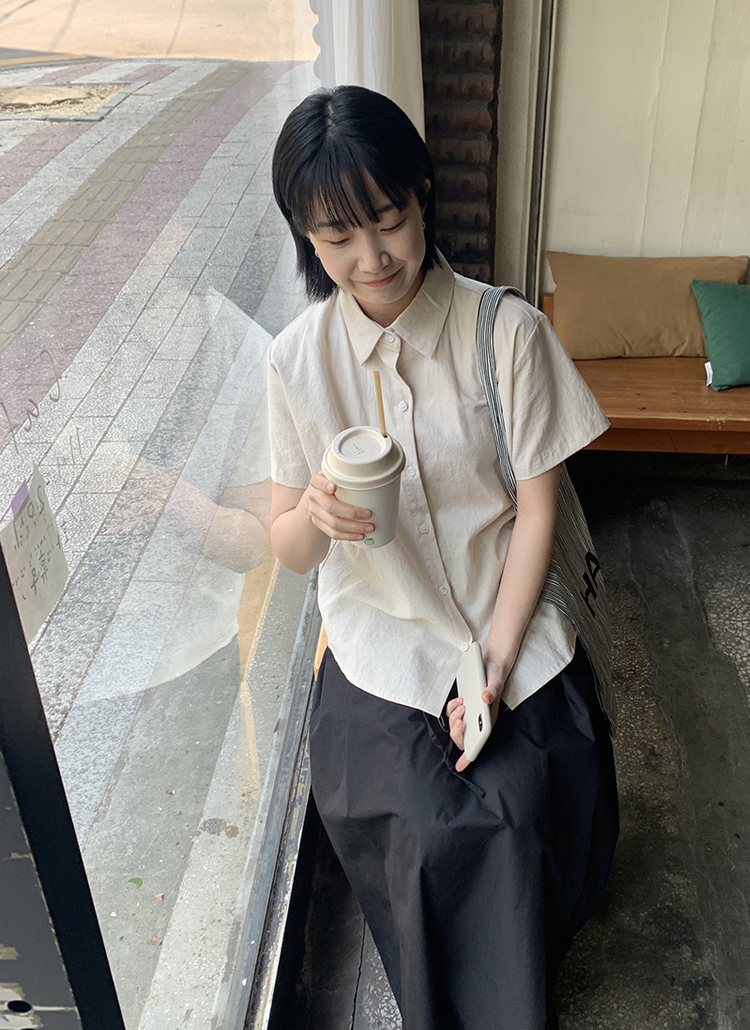 リネン混半袖シャツ レディースファッション通販 Dholic 公式