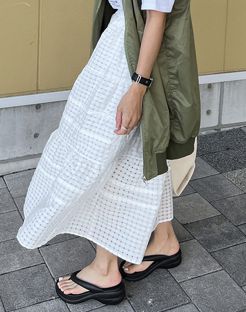 plaid tiered skirt（スカート/スカート）| mi___.5 | 東京ガールズマーケット