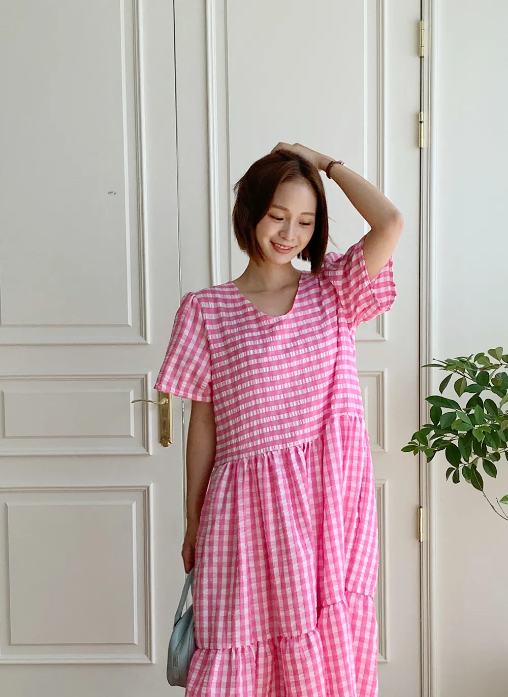 ピンクハウス ワンピース ハニーレモンテディ ミディ PINK 触り HOUSE 