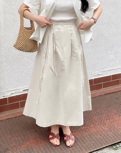ウエストストラップロングスカート（スカート/スカート）| __nyachan95__ | 東京ガールズマーケット