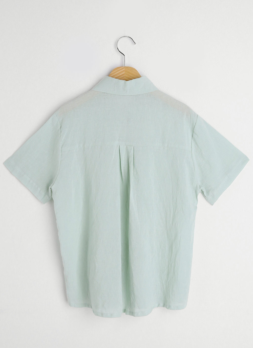 リネン混半袖シャツ・全6色 | DHOLIC | 詳細画像30