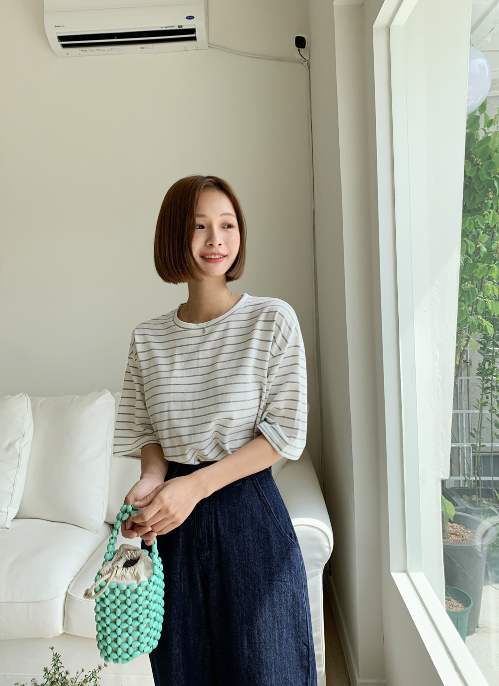 ボーダー半袖Tシャツ・全5色 | DHOLIC | 詳細画像5