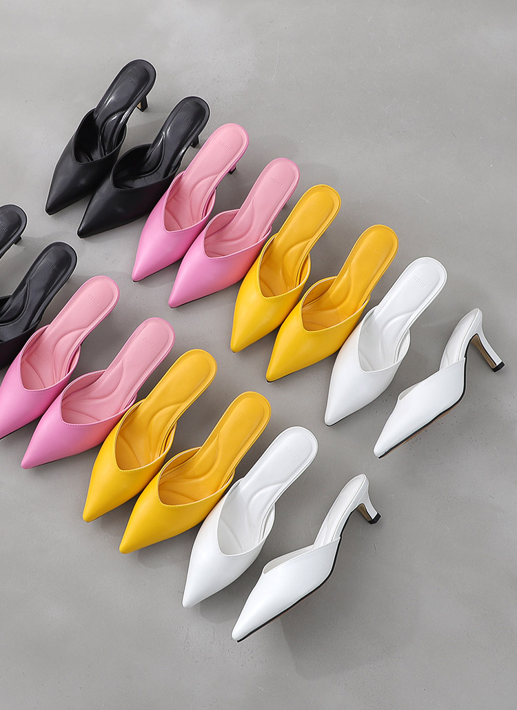 2TYPEポインテッドトゥミュール | レディースファッション通販 - DHOLIC