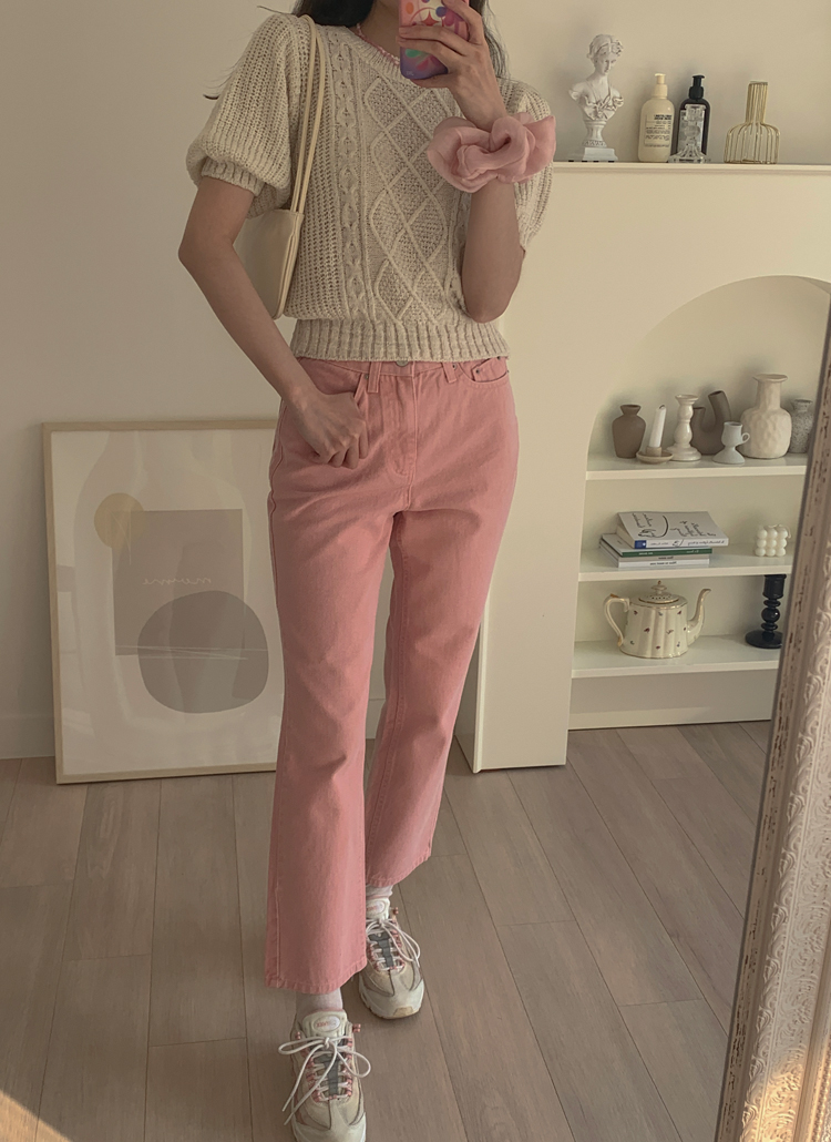 パステルカラーストレートパンツ P パンツ ストレート レディースファッション通販 Dholic ディーホリック