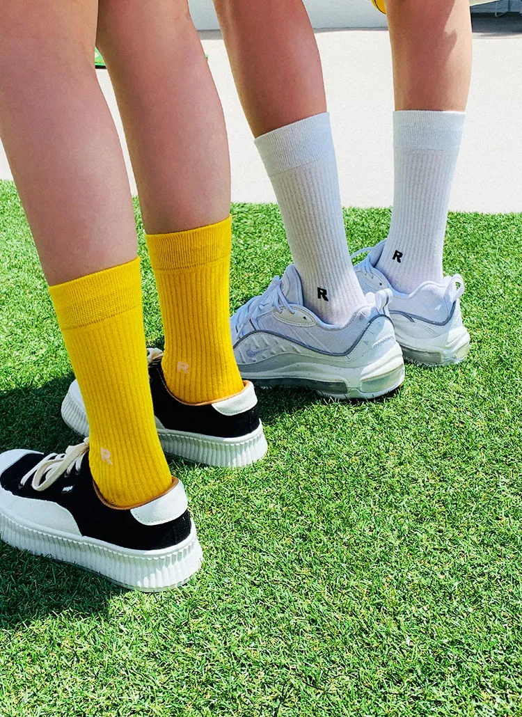 Rロゴソックス・全10色 | DHOLIC | 詳細画像1