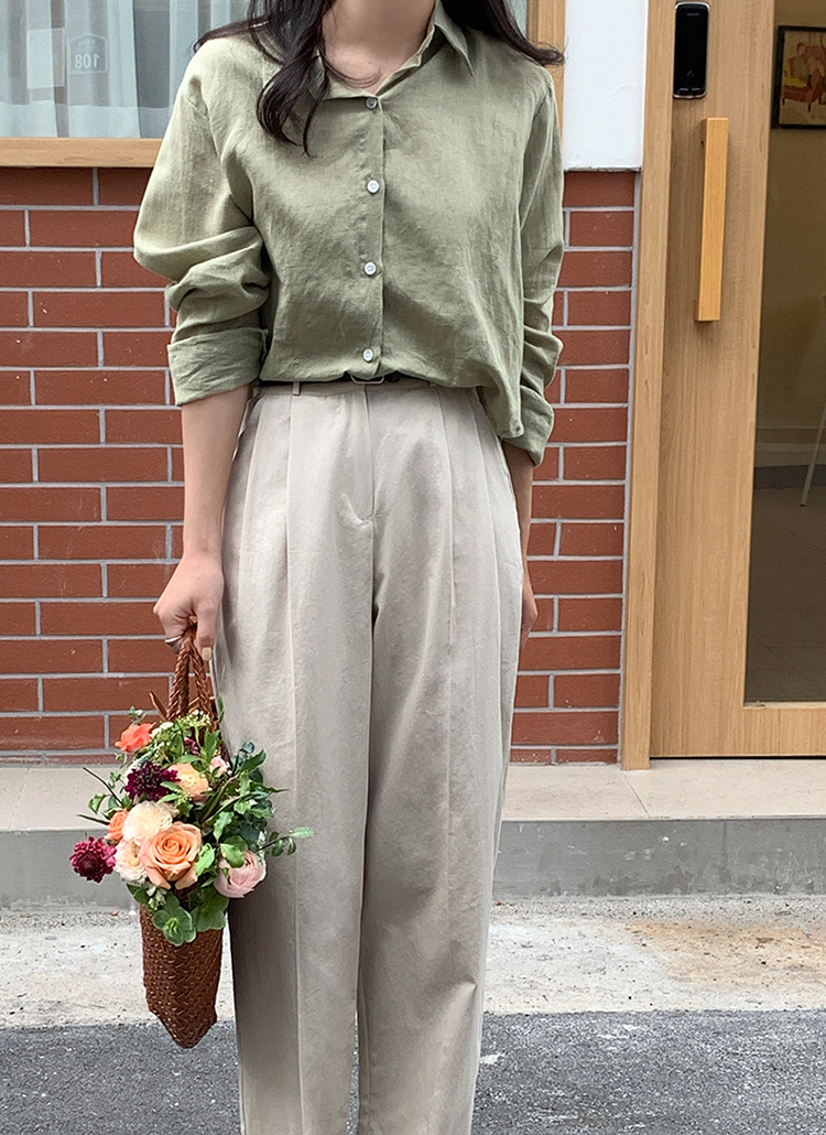 ハイウエストスラックスパンツ P3775 パンツ スラックス レディースファッション通販 Dholic ディーホリック