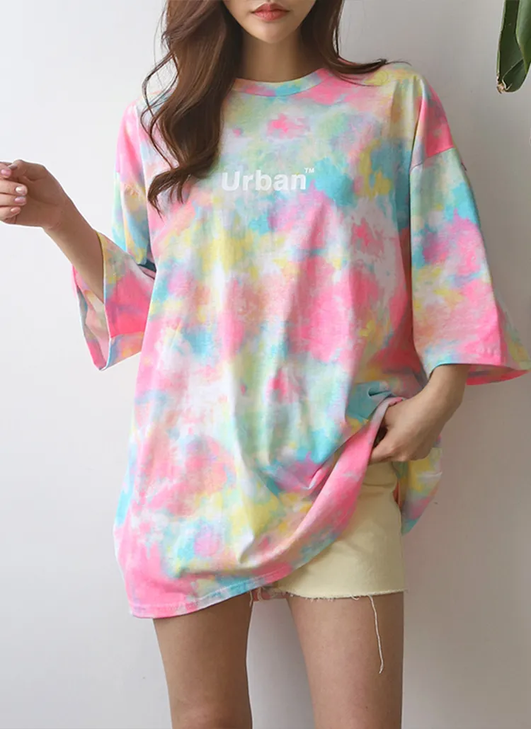 Urbanタイダイ柄Tシャツ | ppgirl | 詳細画像1