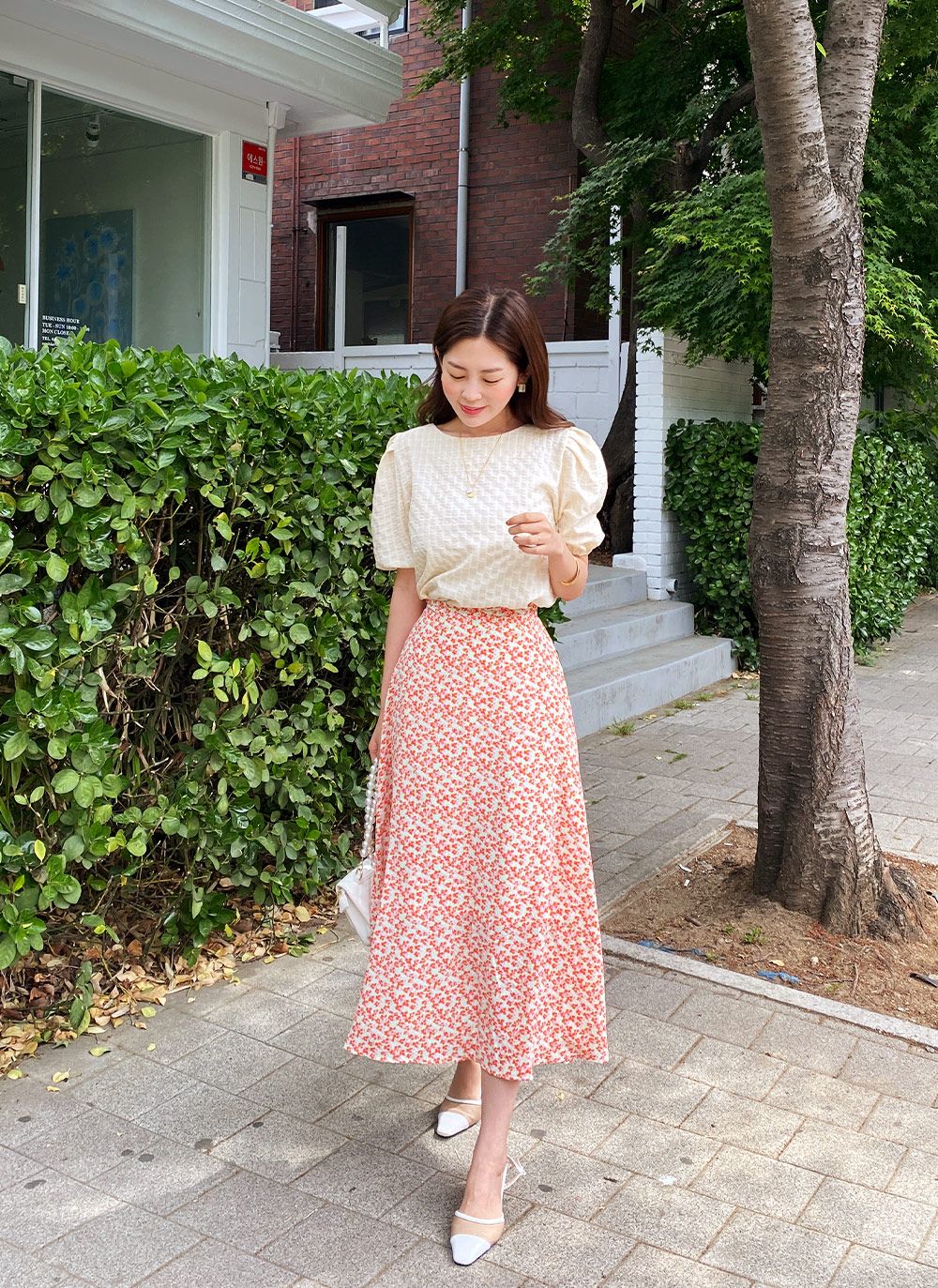 フラワースカート・全2色 | レディースファッション通販 - DHOLIC