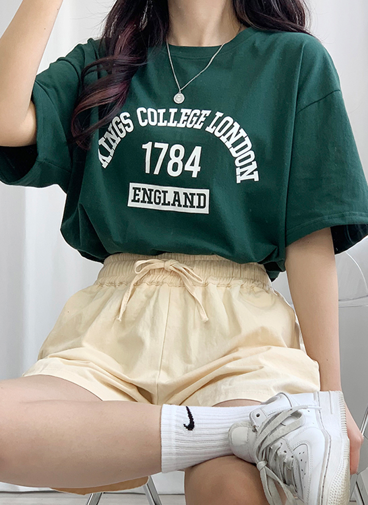 カレッジレタリングTシャツ | bullang girls | 詳細画像1
