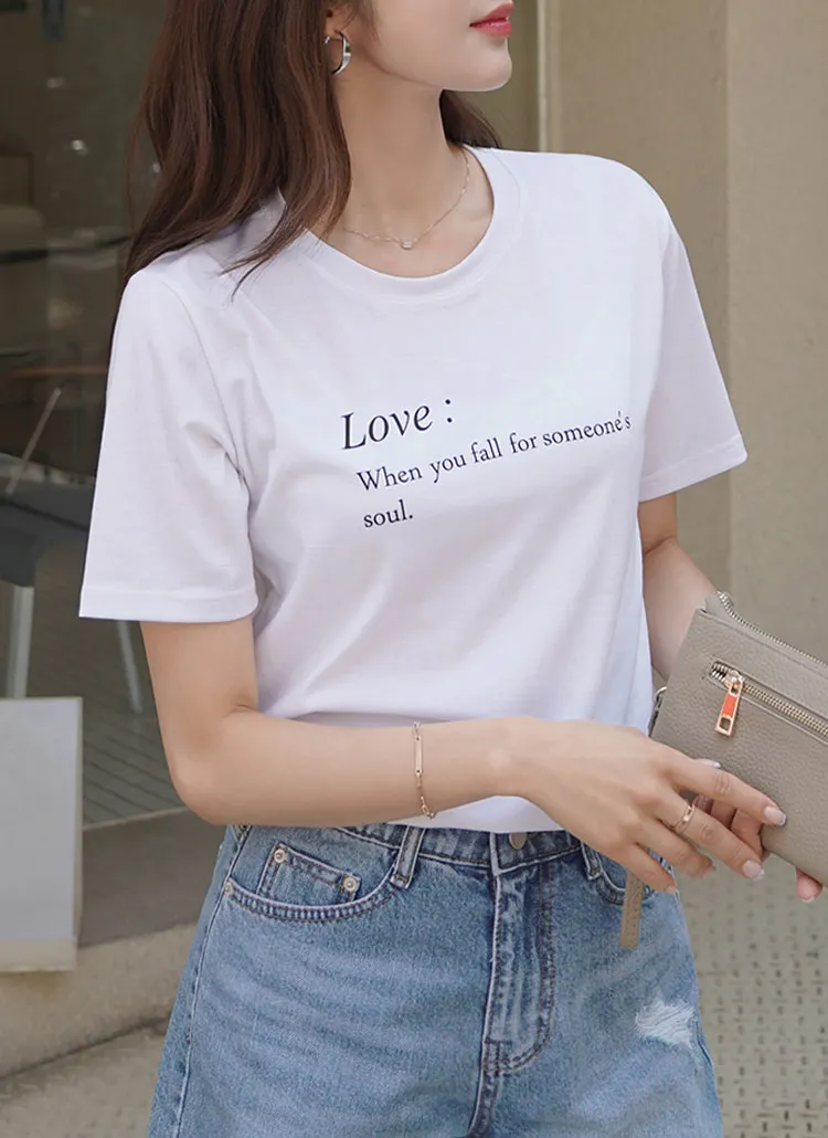 Love半袖Tシャツ | clicknfunny | 詳細画像1