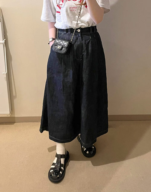 denim flare skirt（スカート/デニムスカート）| __naaam.i | 東京ガールズマーケット